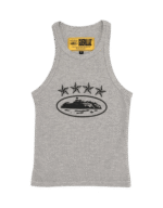 Corteiz 4Starz Alcatraz Womens Tank Top in grey