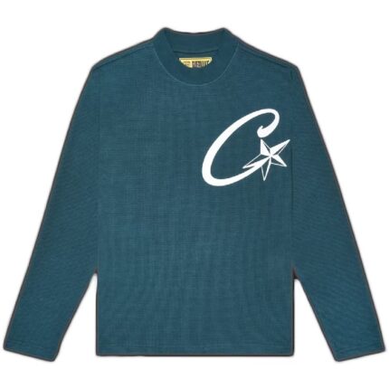 Corteiz C Starz Long Sleeve Waffle Sweatshirt