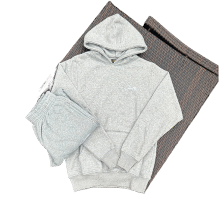 Corteiz Grey HMP Hooded Tracksuit