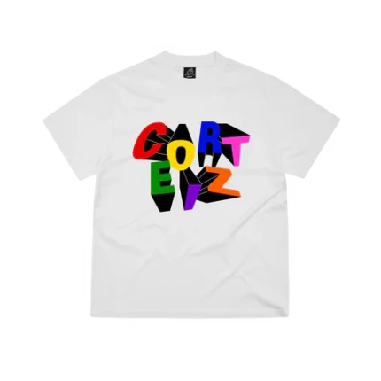 Corteiz Multi Tee White New Blank