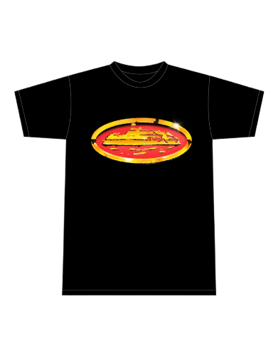 Corteiz Shiny Alcatraz Black T-shirt