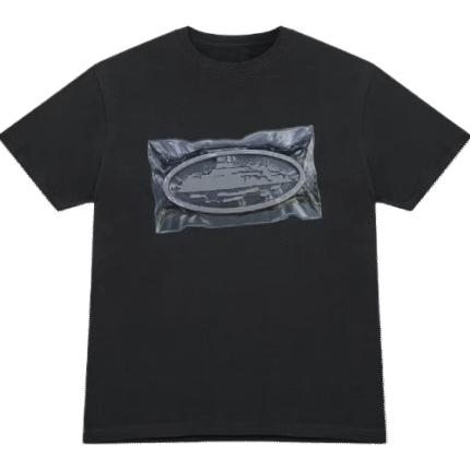Corteiz Vacuum Sealed Black T-Shirt
