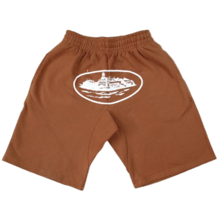 Corteiz Alcatraz Shorts in Hazel
