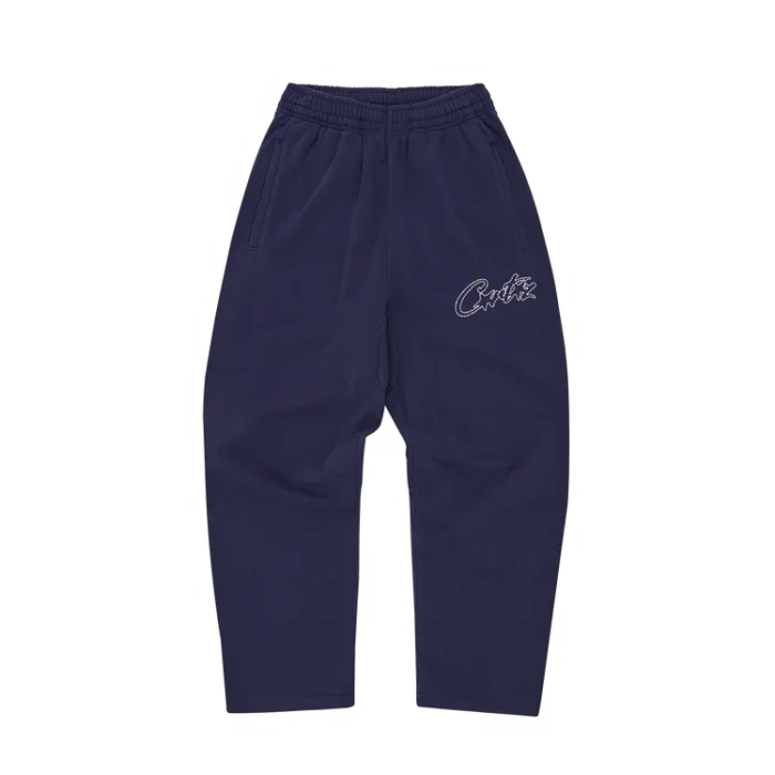 THICK STITCH ALLSTARZ OPEN HEM PANT NAVY
