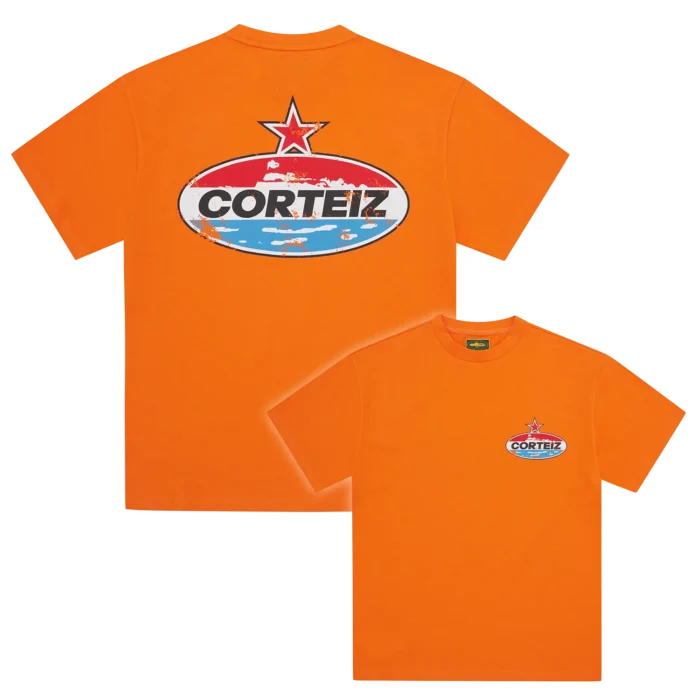 MOTOR HEAVYWEIGHT TEE ORANGE