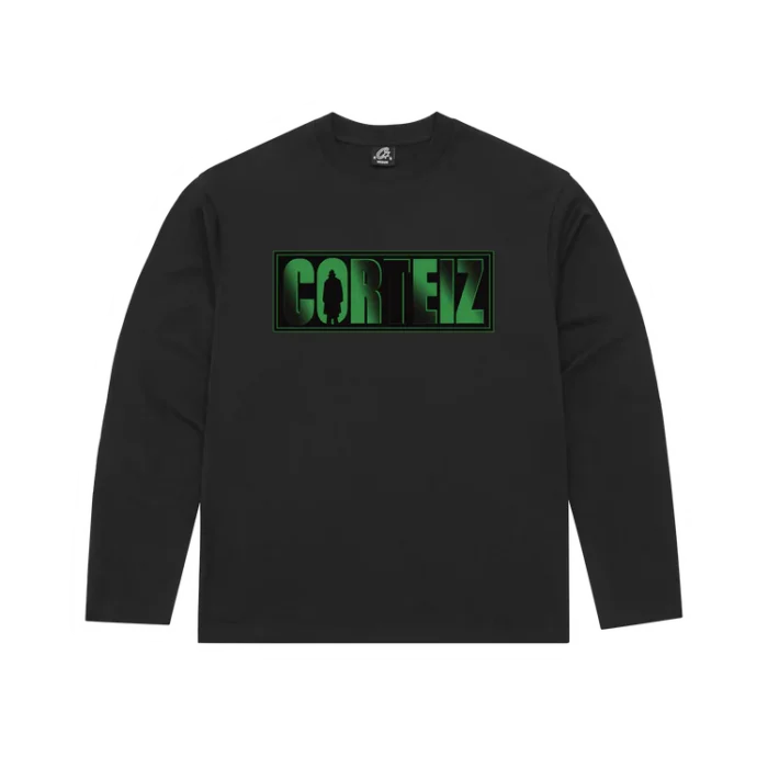 SHADOW MAN LONGSLEEVE TEE BLACK