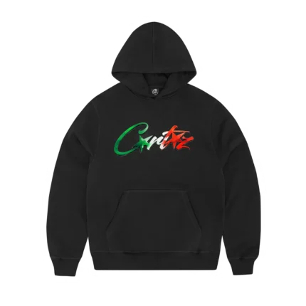 Corteiz Allstarz Italia Hoodie BLACK