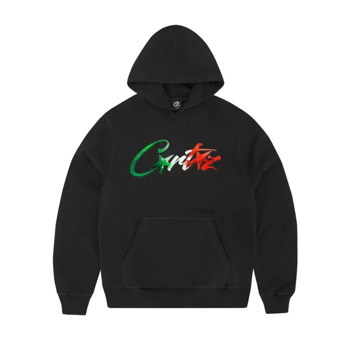 Corteiz Allstarz Italia Hoodie BLACK