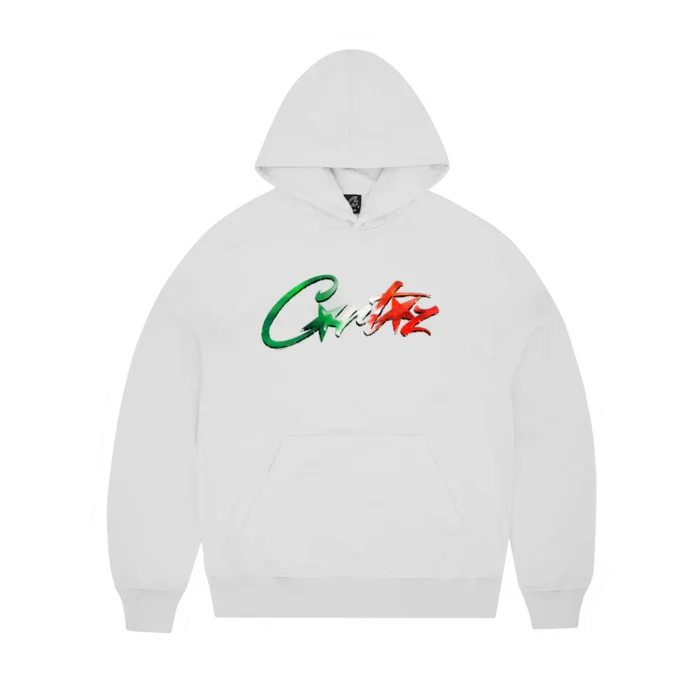 Corteiz Allstarz Italia Hoodie WHITE