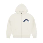 Corteiz Colly Arch Zip Hoodie Light Heather Gray