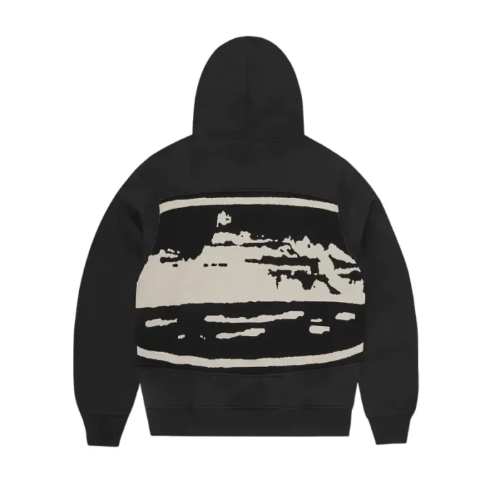 Corteiz Island Mixed Panel Zip Hoodie