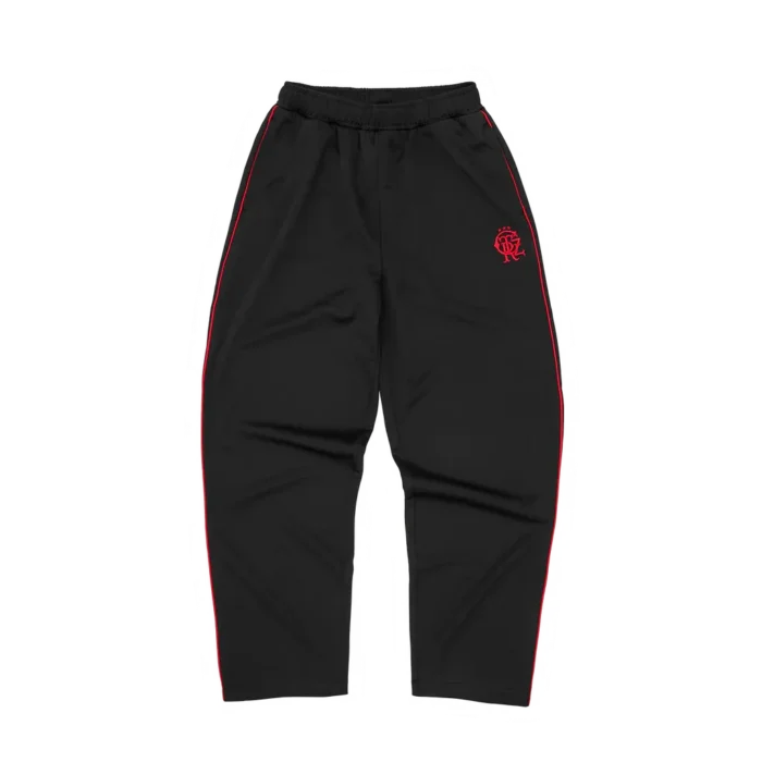 Corteiz 3 Star Crest Track Pant BLACK