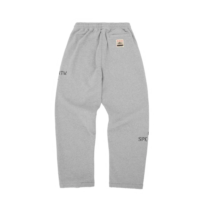 Corteiz Hmp Stencil Open Hem Pant LIGHT HEATHER