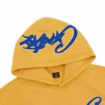 Corteiz Satin C Star Appliqué Hoodie ‘Mustard’