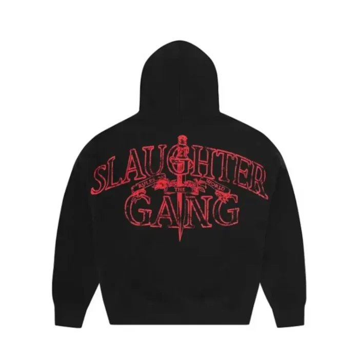 Corteiz x Slaughter Gang 21 Savage Zip Up Hoodie